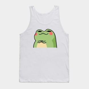 Smirking frog Tank Top